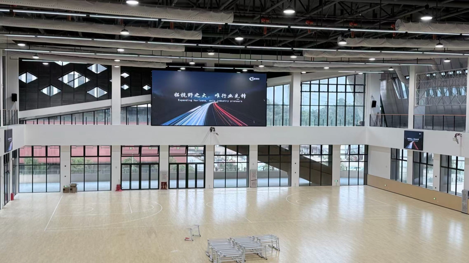 广东肇庆珠江学院体育馆显示项目项目实景