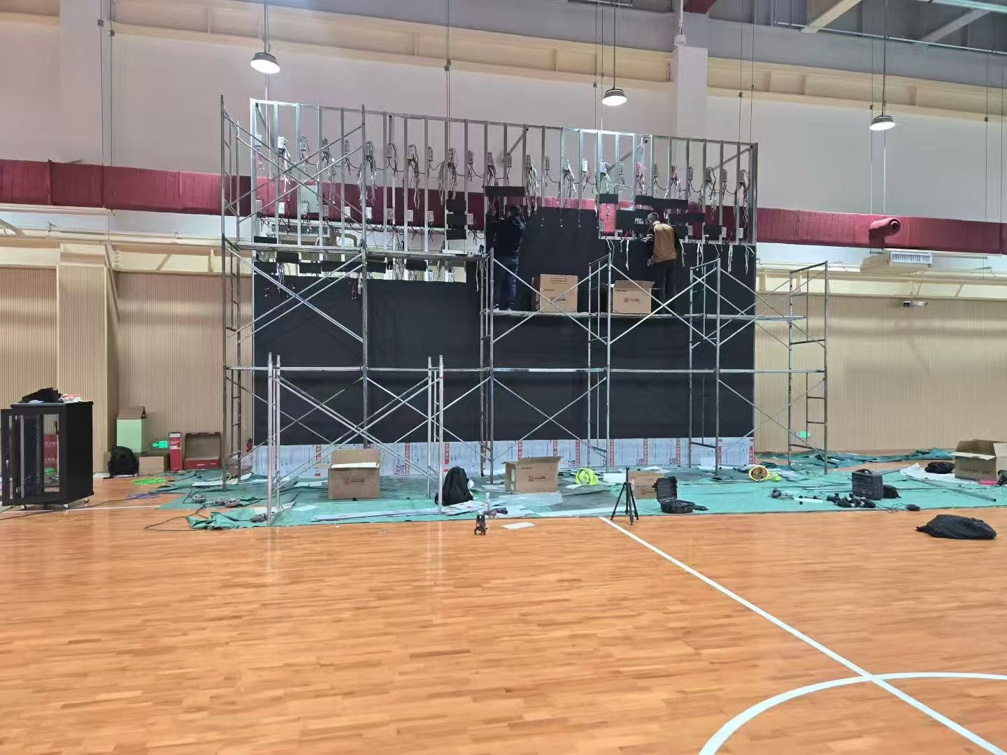 顺义小左庄小学篮球馆项目 实景照片 3