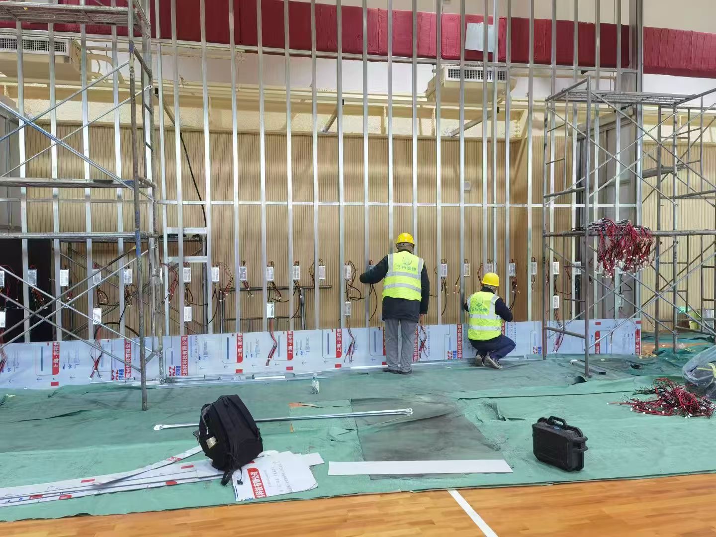 顺义小左庄小学篮球馆项目 实景照片 5